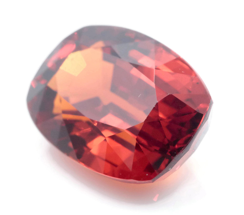 Natural Spessartite Garnet Cushion 13x9mm 8.25cts-Planet Gemstones