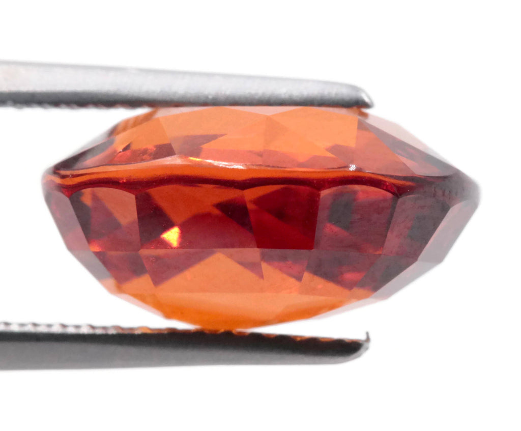 Spessartite | Natural Spessartite Garnet | Mandarin Spessartite Garnet | Orange Garnet |January Gemstone | SPESSARTINE GARNET 13x12mm 11 ct-Planet Gemstones