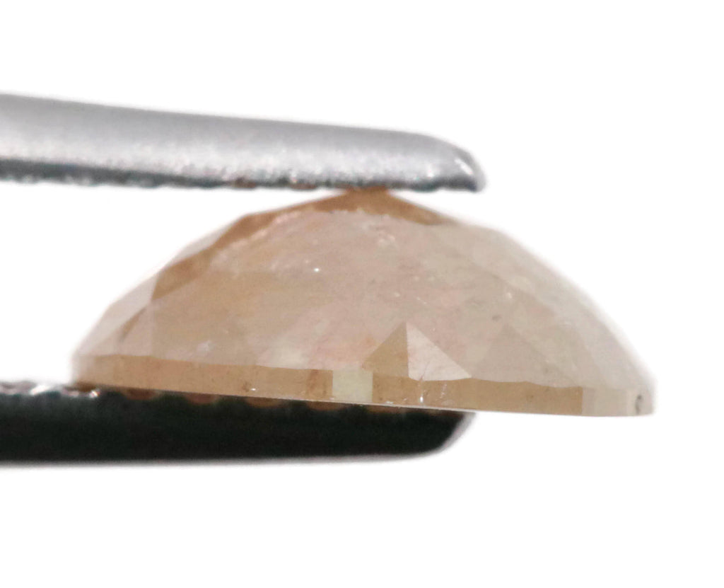 Diamond Rose Cut 8x7mm-Planet Gemstones