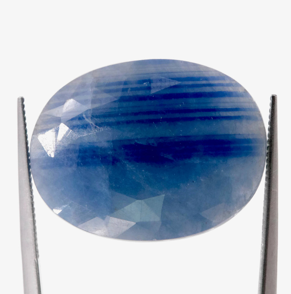 Sapphire Blue sapphire Natural Sapphire September birthstone diy jewelry supplies sapphire gemstone DIY Jewelry 36.84ct 22mm-Planet Gemstones