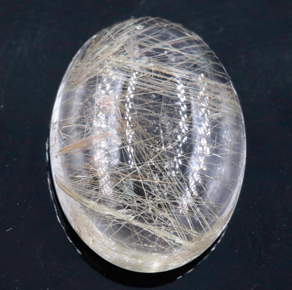 Rutile Quartz Oval 18x13mm-Planet Gemstones