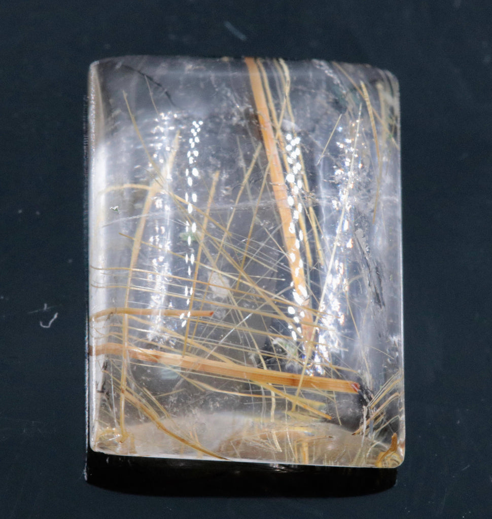 Rutile Quartz 16x12mm-Planet Gemstones