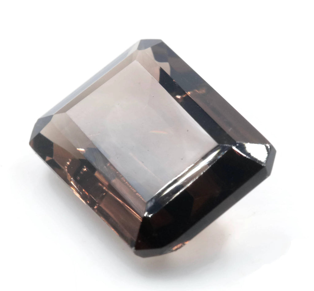 Smoky Quartz Emerald Cut 18x13mm-Planet Gemstones