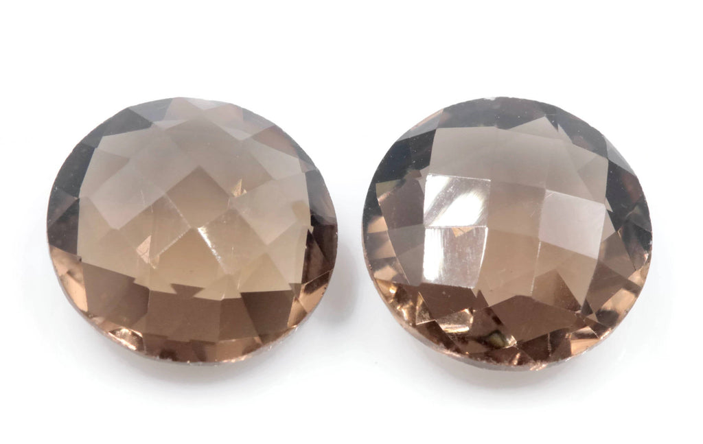 Smoky Quartz Round 12mm-Planet Gemstones