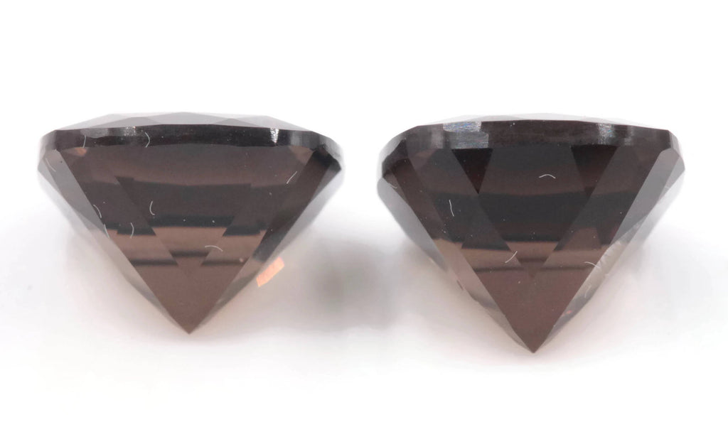 Smoky Quartz Cushion 9mm-Planet Gemstones