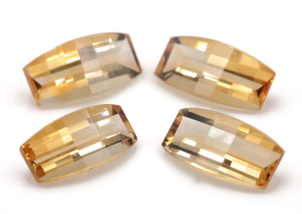 Citrine Quartz 12x6mm-Planet Gemstones