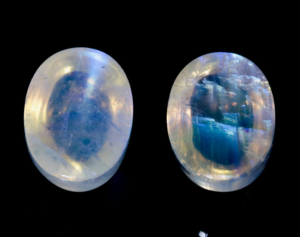 Moonstone Cabs 13x10mm-Planet Gemstones