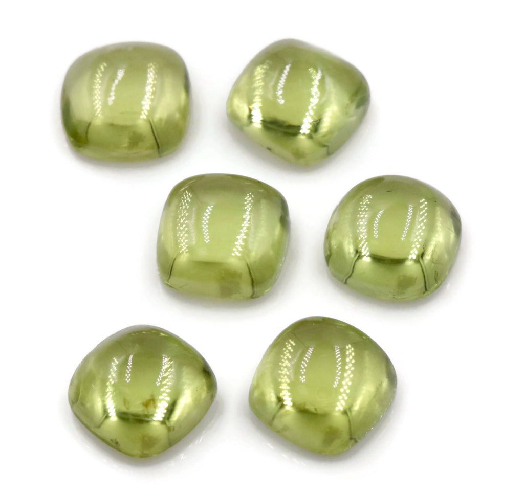 Peridot Cushion 6mm-Planet Gemstones