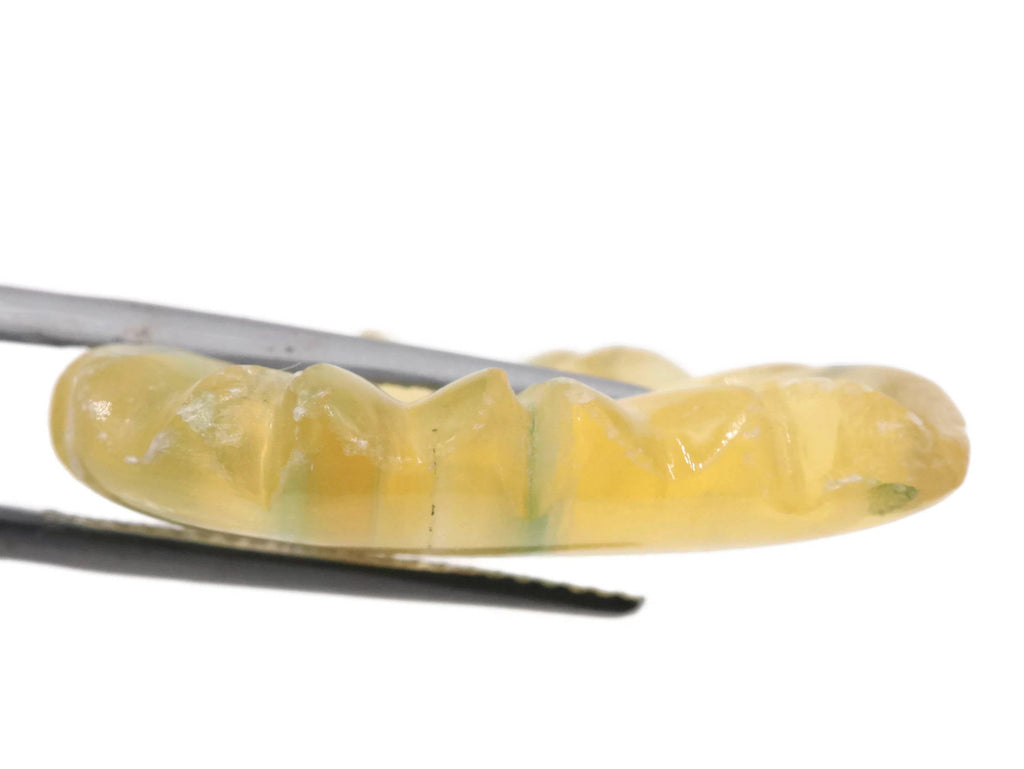 Bicolored Flourite 18x21mm-Planet Gemstones