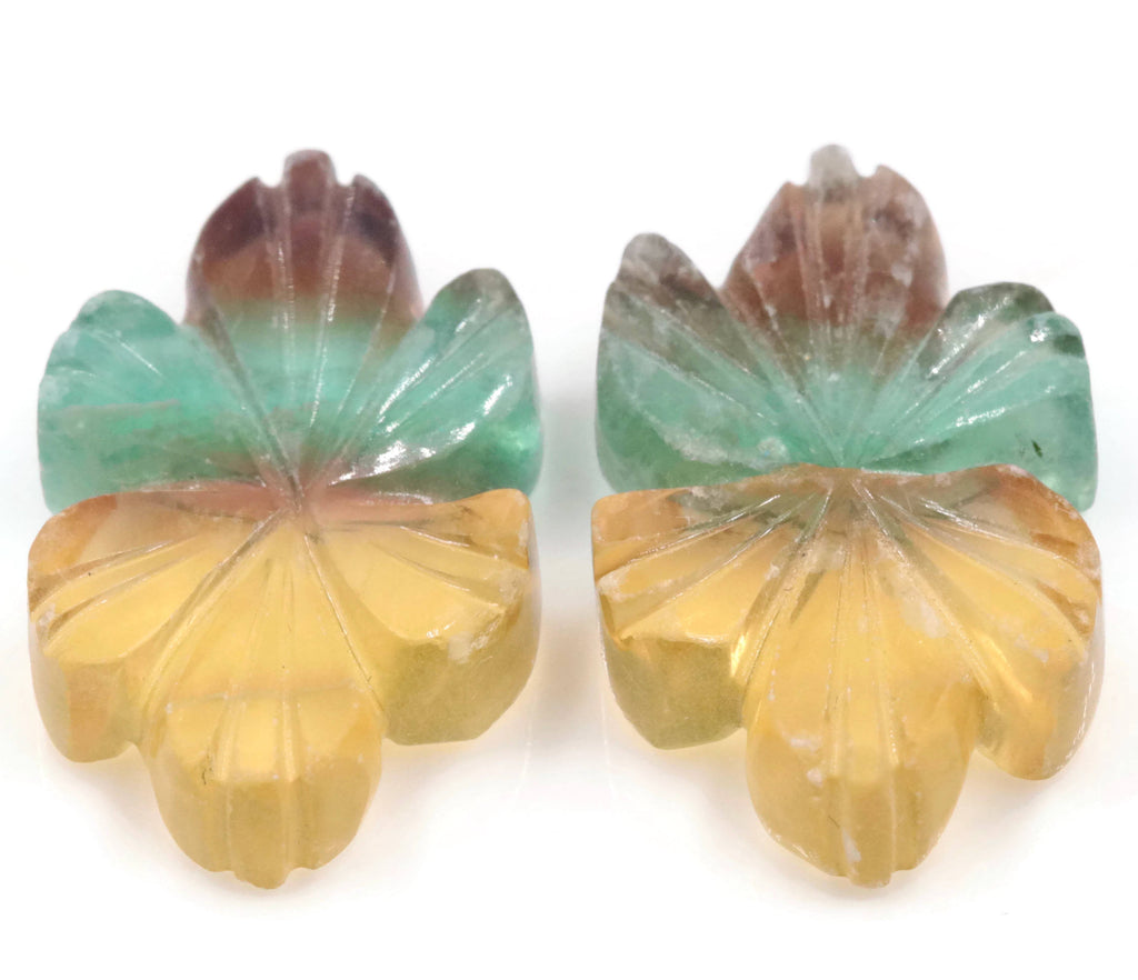 Flourite fancy 13x24mm-Planet Gemstones