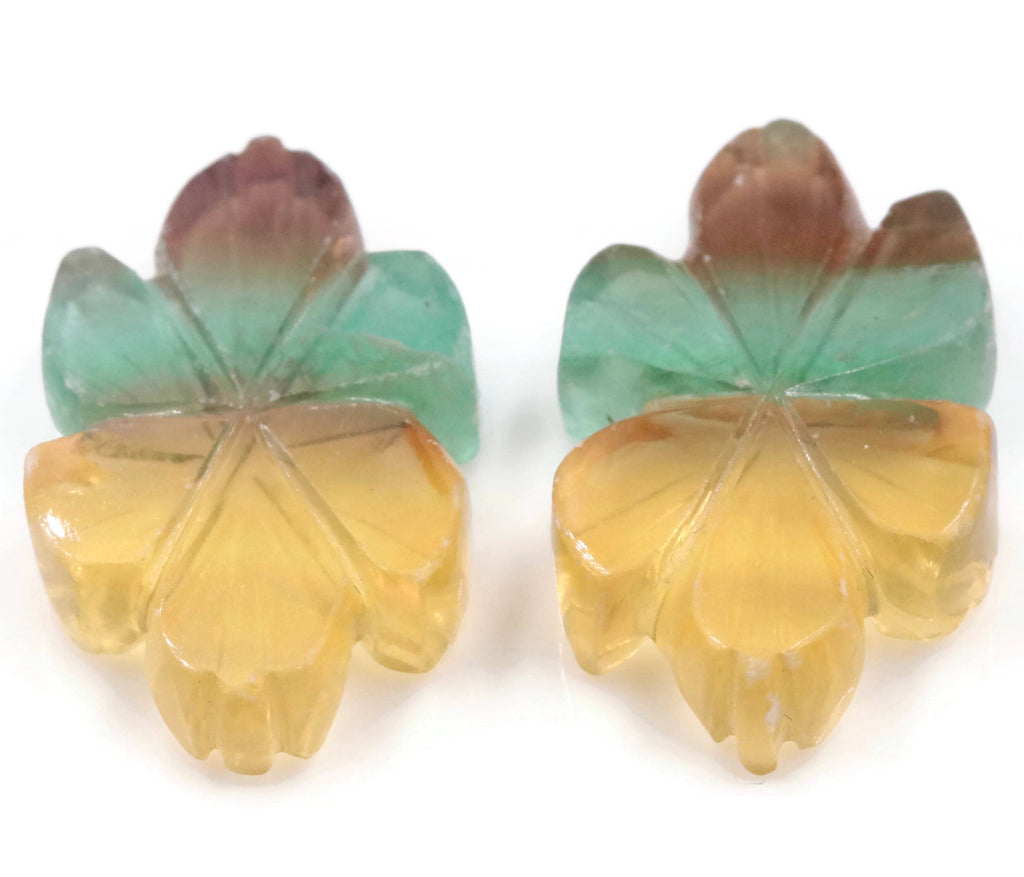 Flourite fancy 13x24mm-Planet Gemstones