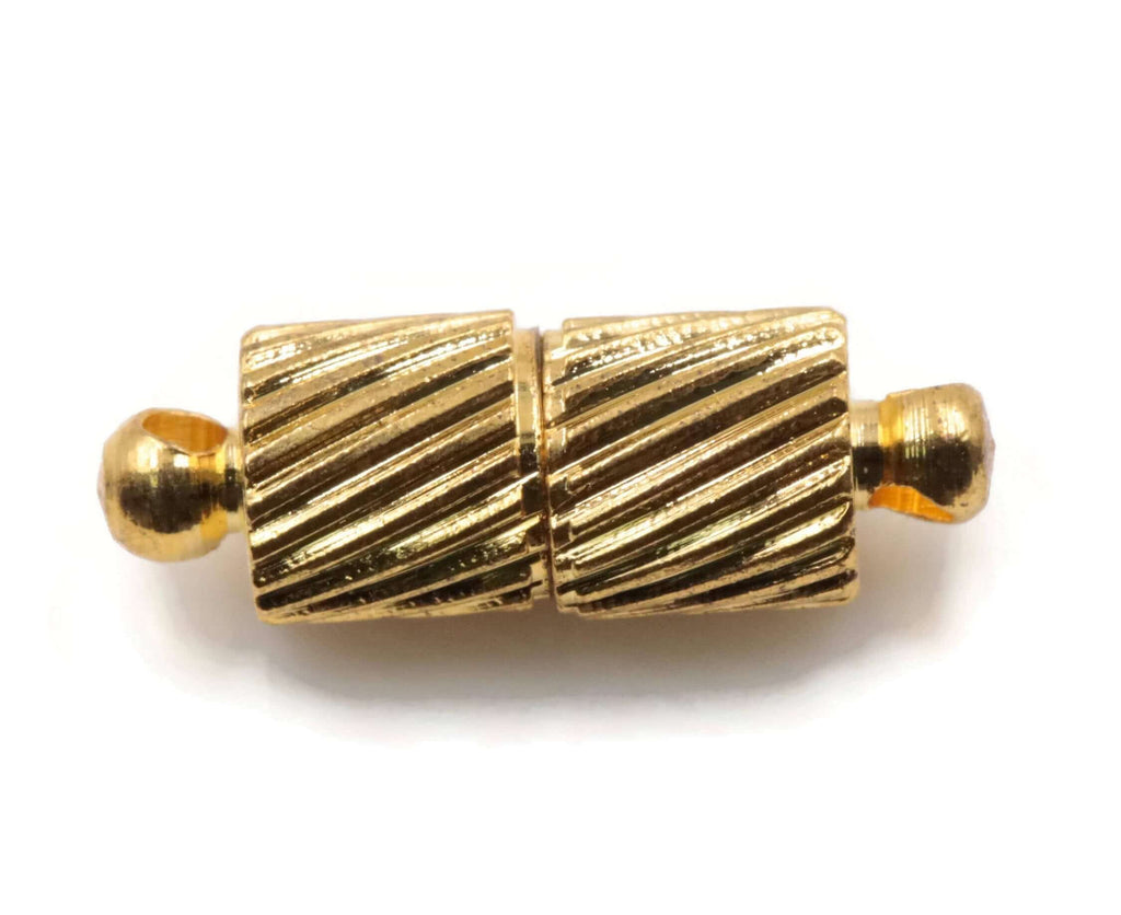 Gold filled magnetic clasp findings-Planet Gemstones
