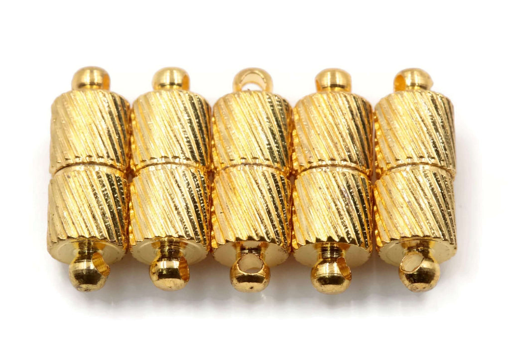 Gold filled magnetic clasp findings-Planet Gemstones