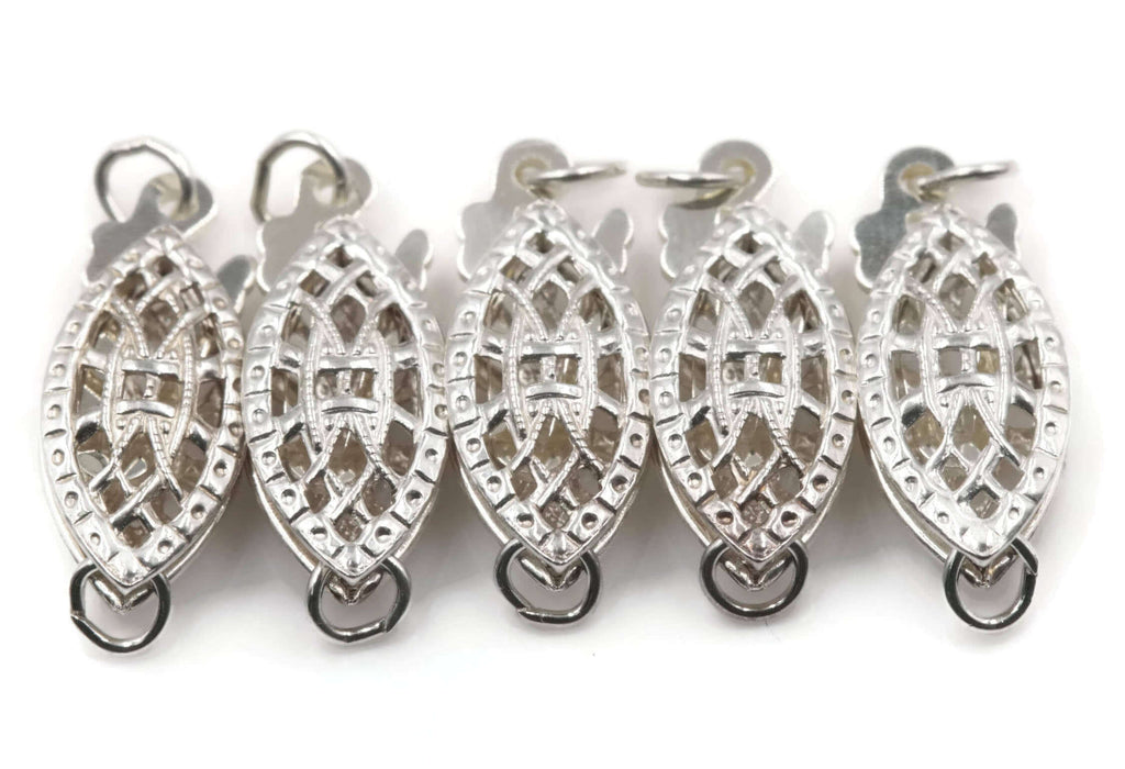 Finding 925 Silver clasp 15x6mm-Planet Gemstones