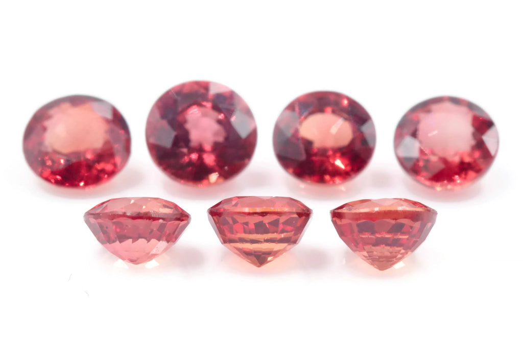 Red Sapphire Round 4.5mm-Planet Gemstones