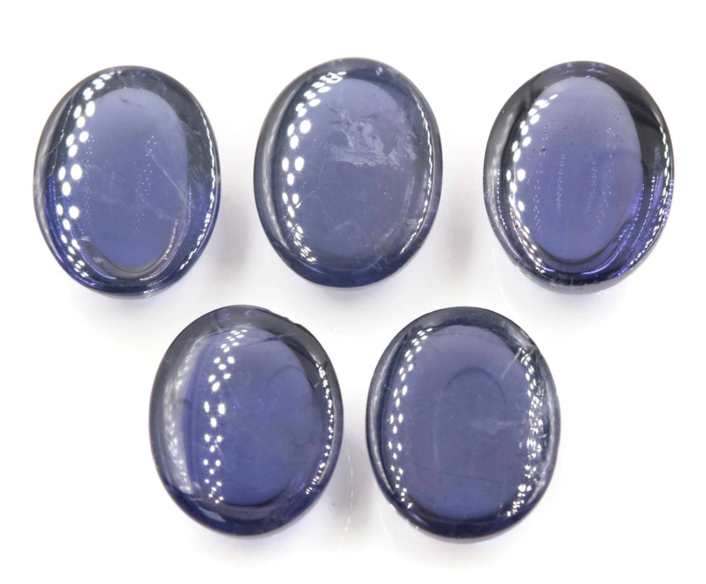 Iolite Cabochon 9x7mm-Planet Gemstones