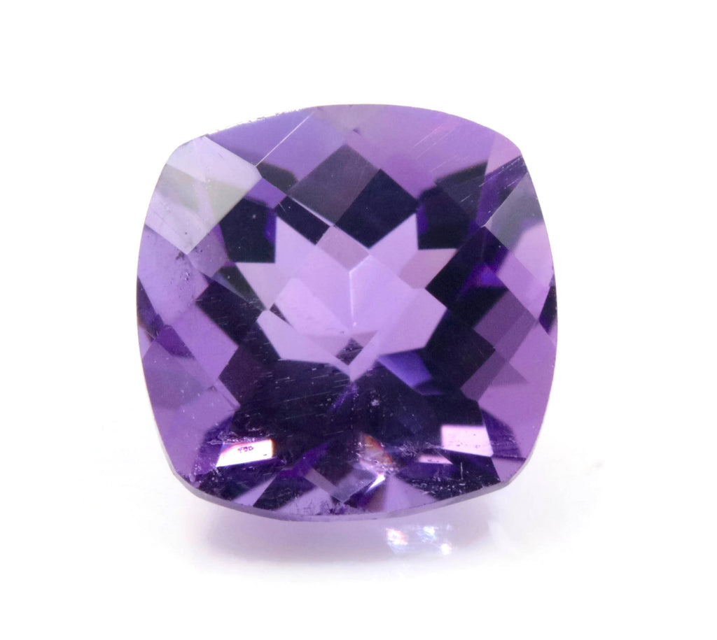 Amethyst Cushion 8mm-Planet Gemstones