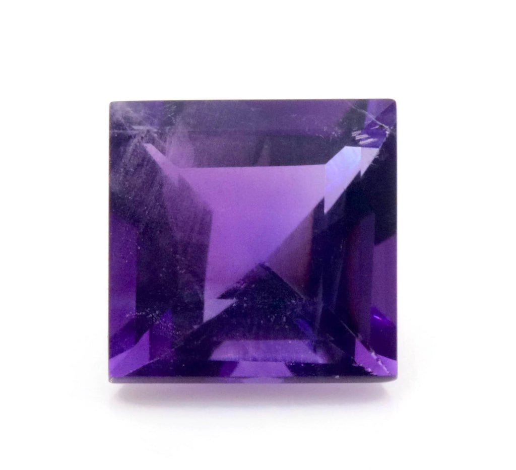 Amethyst Square cut-Planet Gemstones