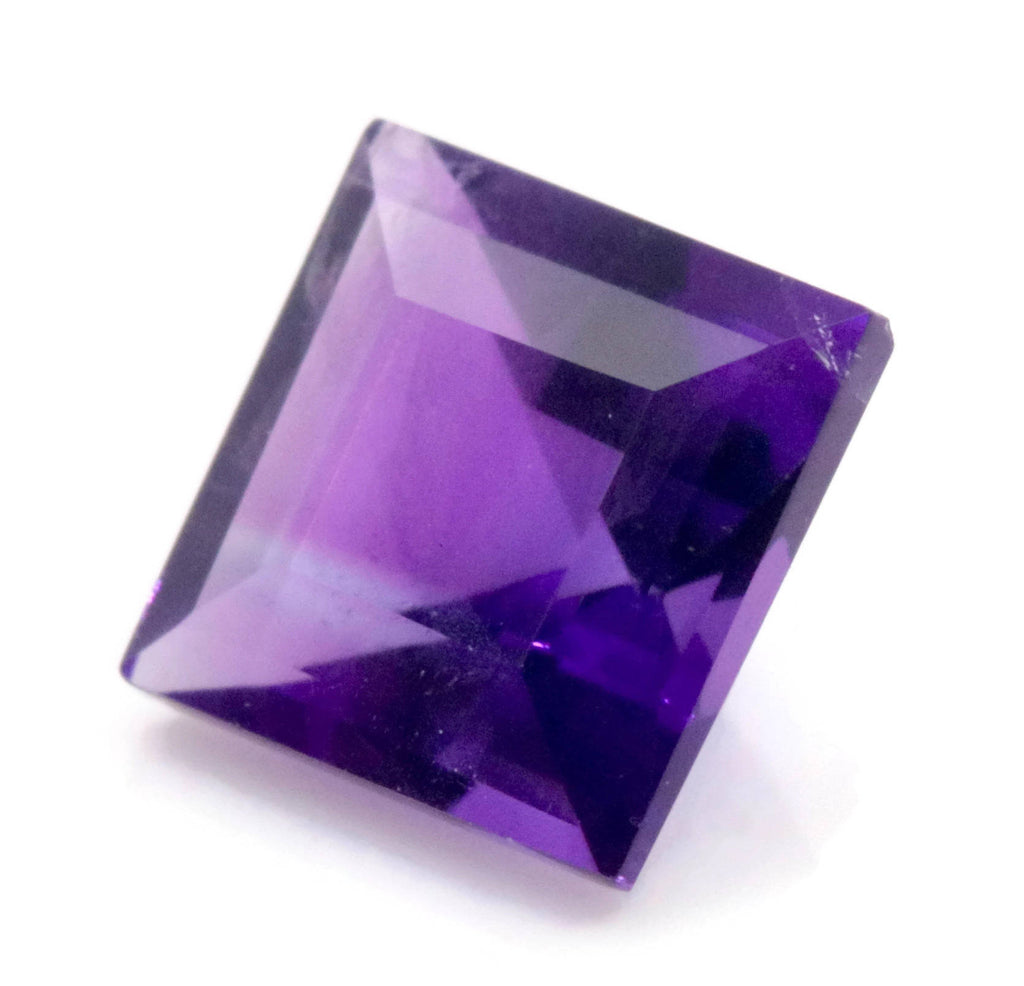 Amethyst Square cut-Planet Gemstones