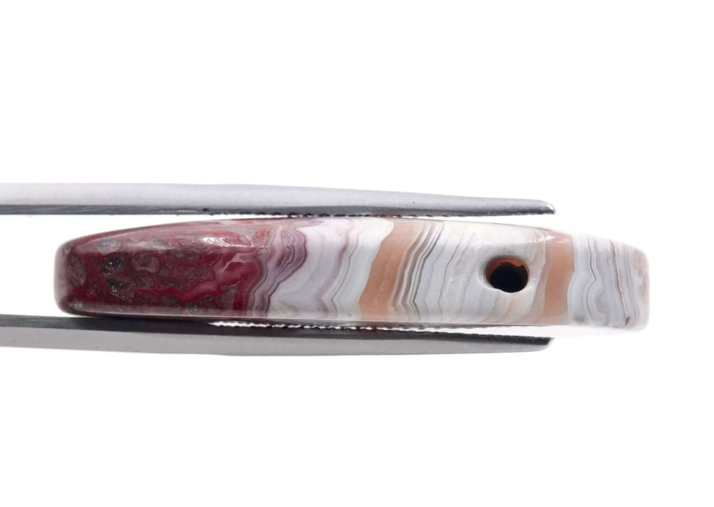 Agate Rose cut 32x20mm-Planet Gemstones