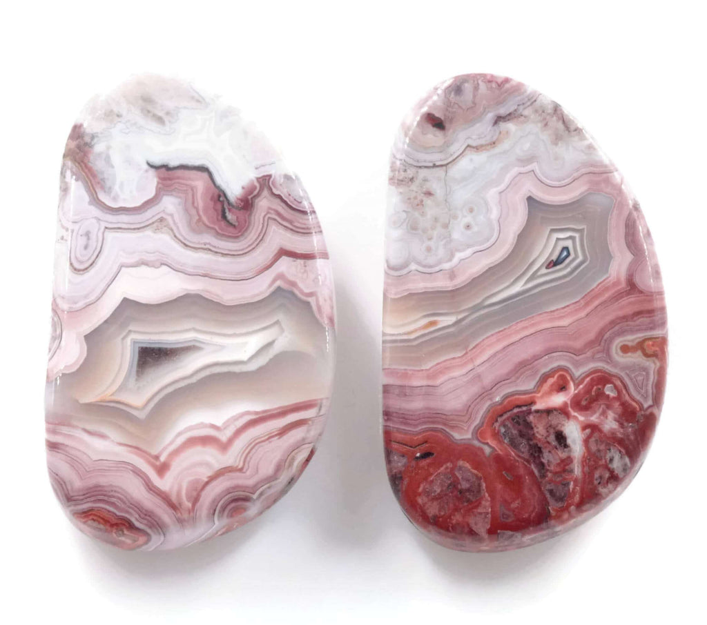 Agate Natural agate Agate Rose cut gemstone agate cab Agate DIY Jewelry Supply AGATE Chalcedony 27x16mm landscape agate-Planet Gemstones