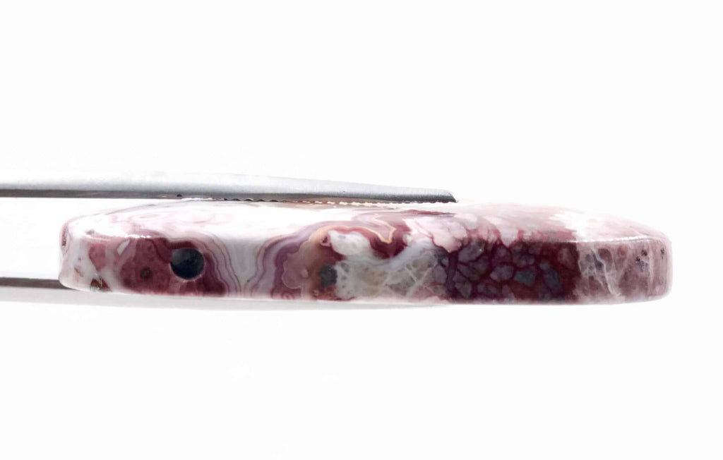 Agate Rose cut 40x26mm-Planet Gemstones