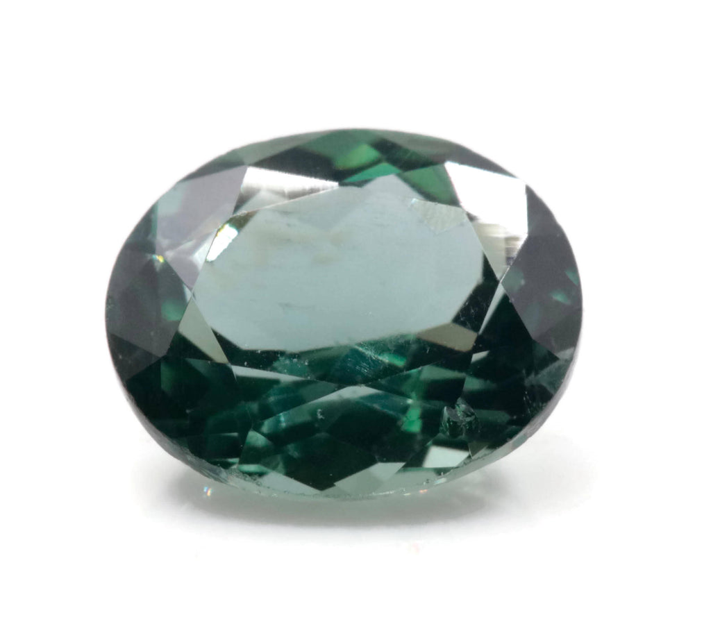 Natural Green Apatite Gemstone Apatite faceted loose stone Genuine Apatite stone Natural Apatite oval Apatite faceted stone Apatite stone-Planet Gemstones