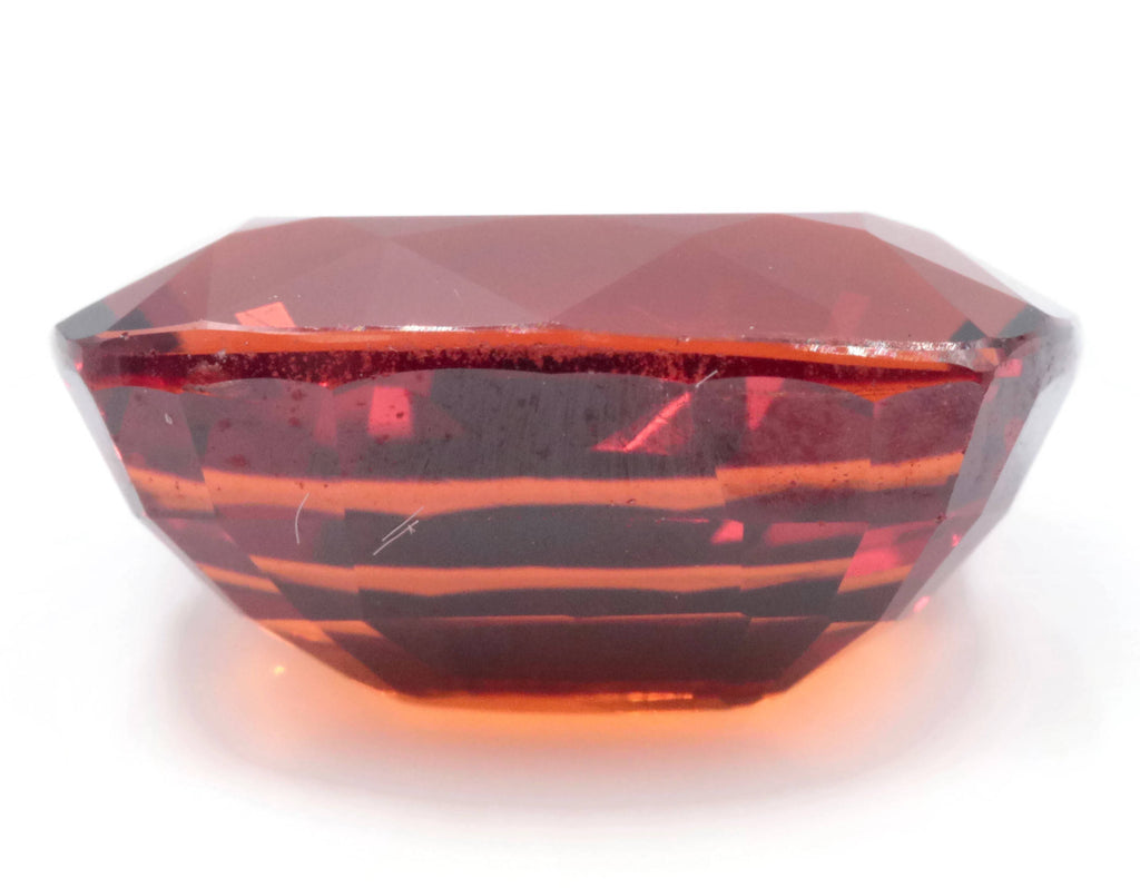 Natural Spessartite Garnet Cushion 13x9mm 8.25cts-Planet Gemstones