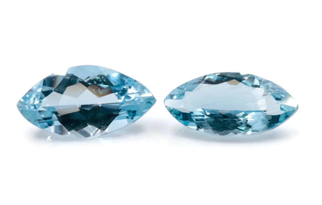 Aquamarine Marquise 12x6mm-Aquamarine-Planet Gemstones
