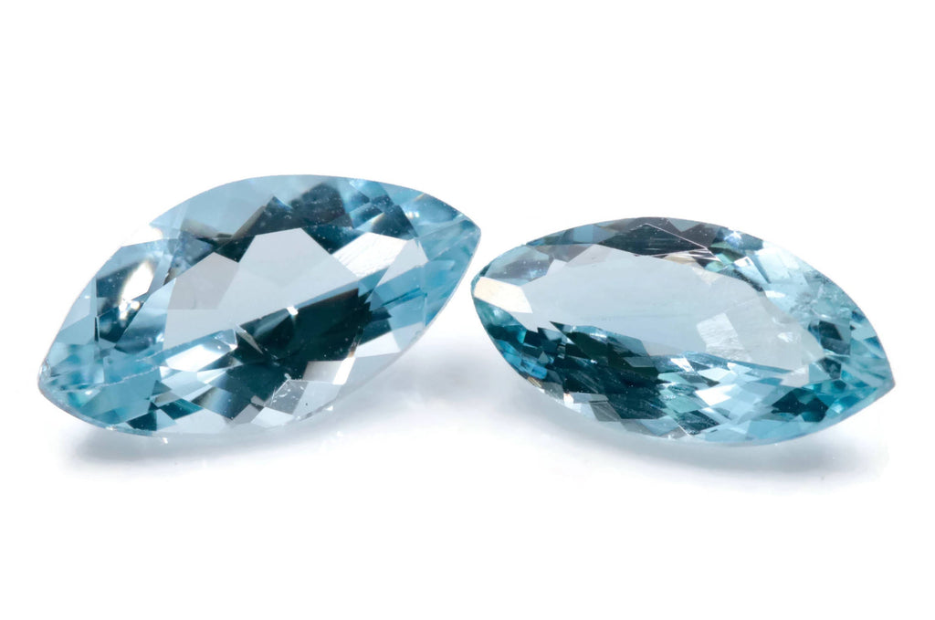 Aquamarine Marquise 12x6mm-Aquamarine-Planet Gemstones