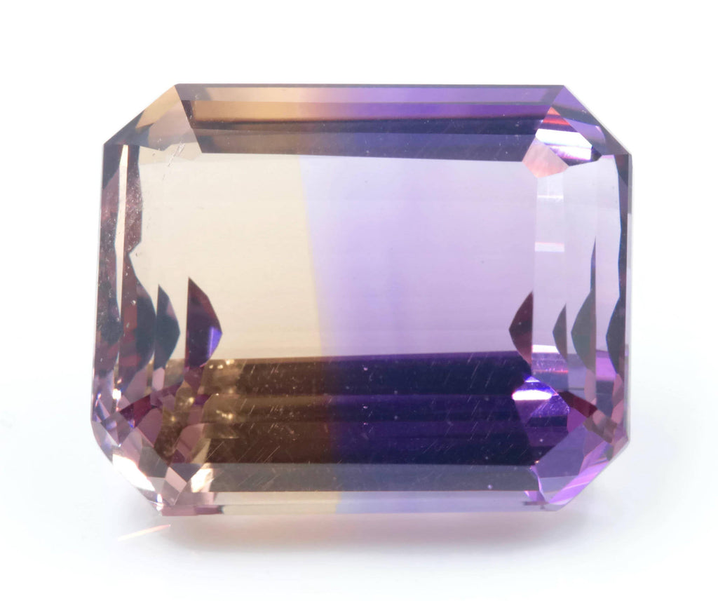 Natural ametrine gemstone/top quality faceted ametrine loose stone/genuine ametrine for jewelry/ametrine gem stone 10x14mm-Planet Gemstones