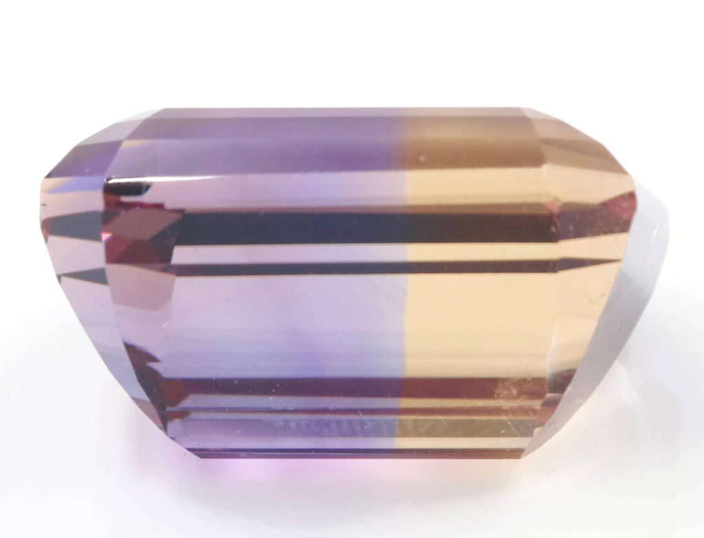 natural ametrine gemstone/top quality faceted ametrine loose stone/genuine ametrine for jewelry/ametrine gem stone 19x15.5mm 25.78ct-Planet Gemstones
