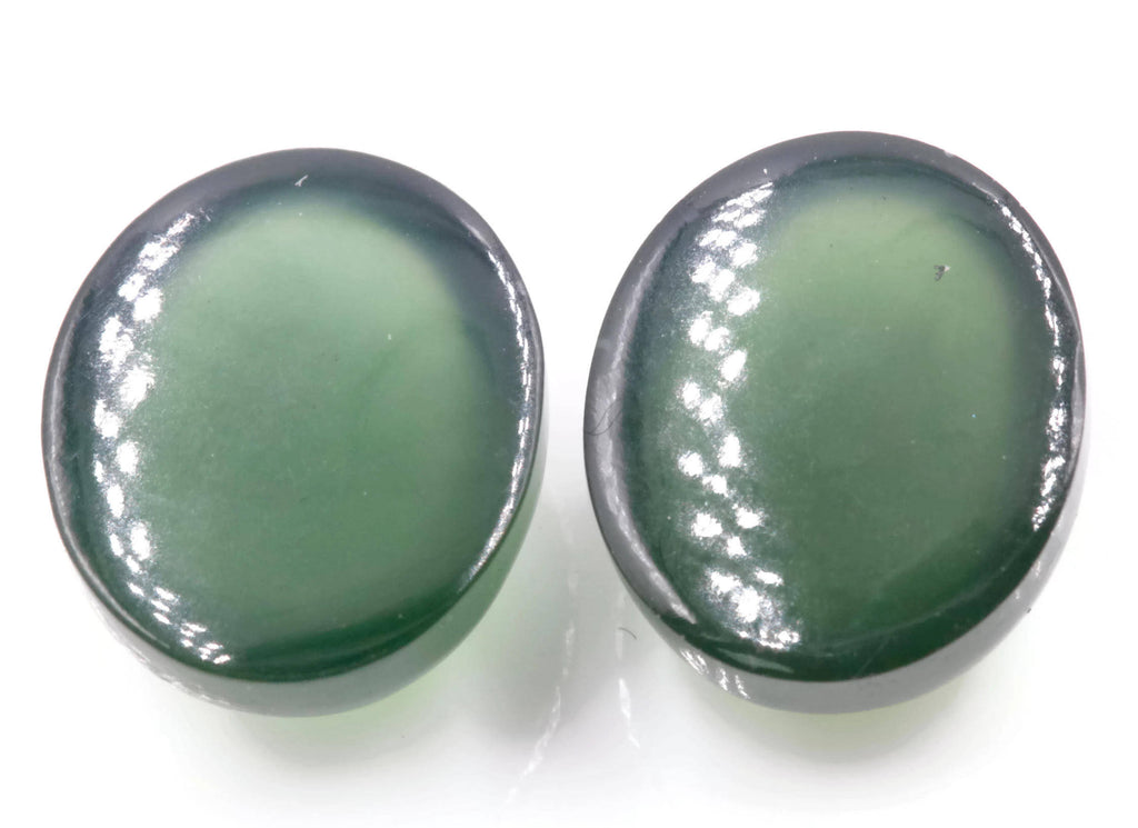 Serpentine Oval 12x10mm-Planet Gemstones