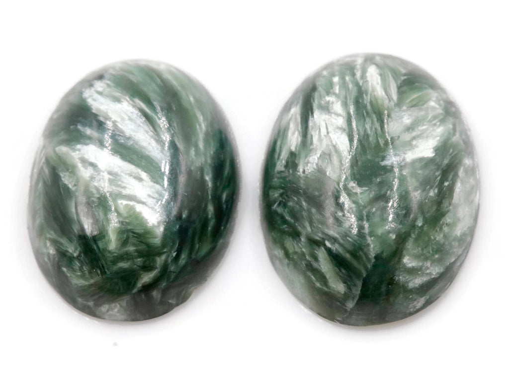 Serpentine Oval 12x16mm-Planet Gemstones