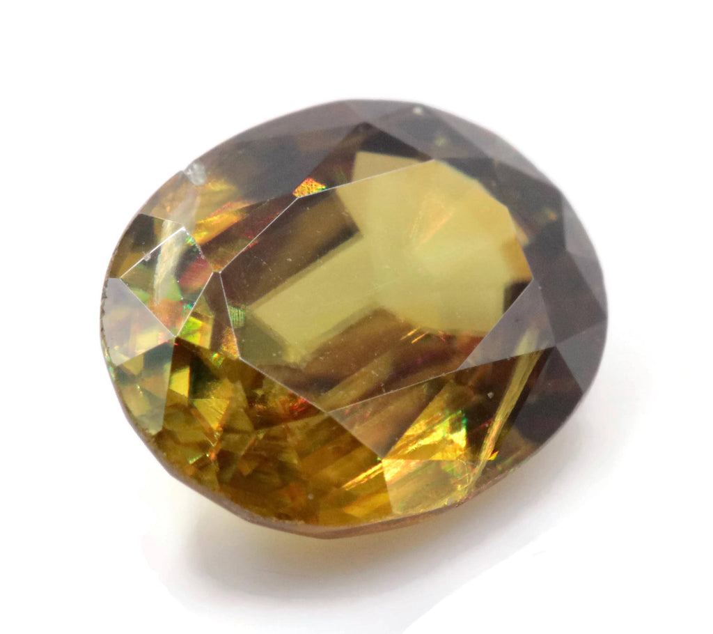 Sphene Oval 9x7mm-Planet Gemstones