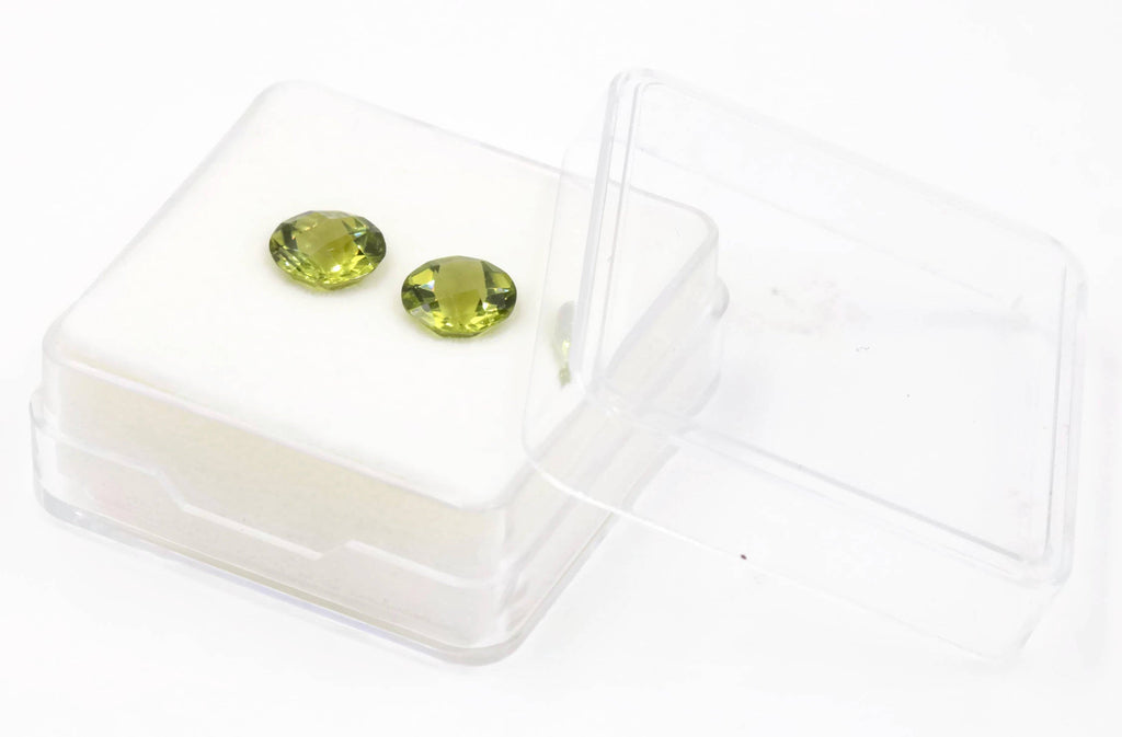 Peridot Natural Peridot Green Peridot Peridot Gemstone August Birthstone DIY Jewelry Supplies Peridot  8X8mm 3.36ct Gift for Her-Planet Gemstones