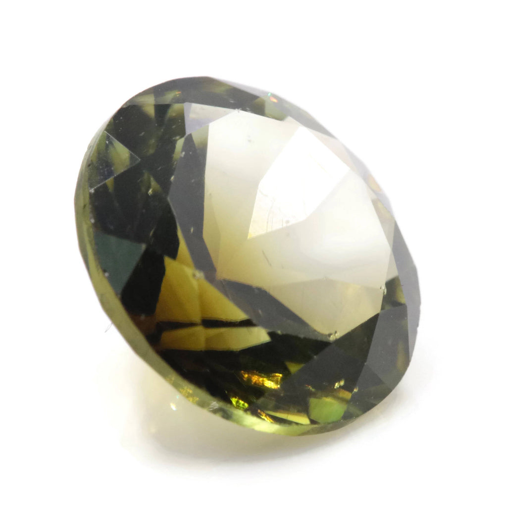 Green Tourmaline Round 11mm-Tourmaline-Planet Gemstones
