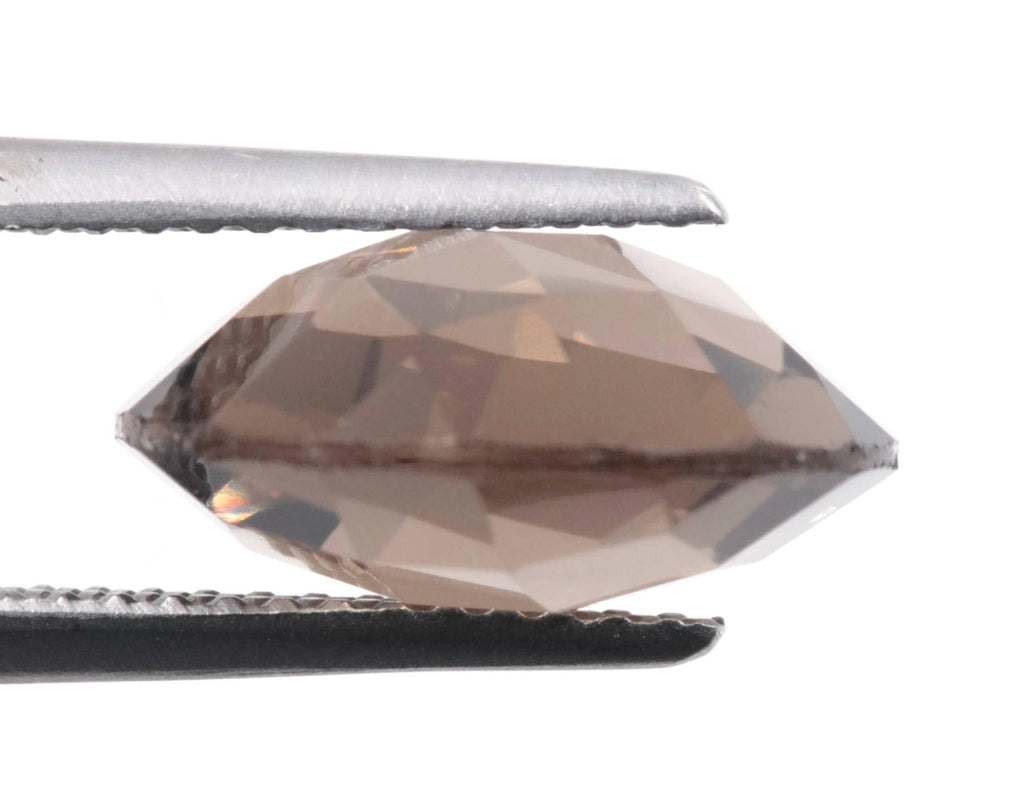 Natural Quartz Natural Smoky Quartz Smoky Vintage Quartz DIY Jewelry Loose Stone Smoky Quartz Square Smokey Quartz Round 12mm, 9.93ct-Planet Gemstones