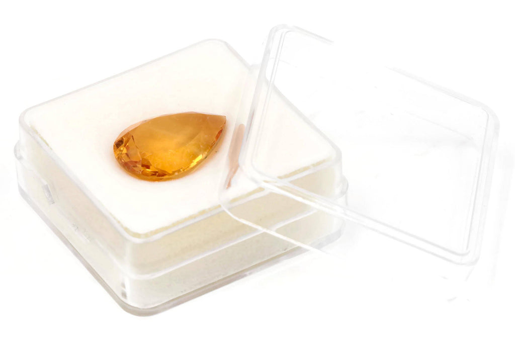 Natural Citrine Quartz Citrine shape Citrine Gemstone DIY Jewelry Supply November Birthstone Golden Citrine Quartz 18x13mm 9.60ct-Planet Gemstones