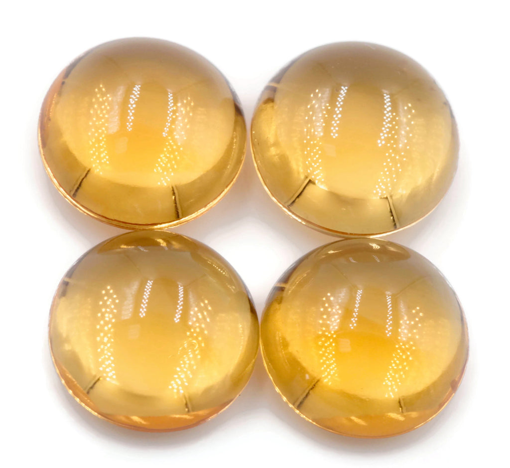 Citrine Round 9mm-Planet Gemstones