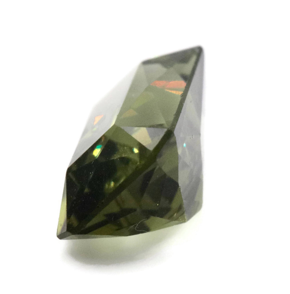 Natural Tourmaline Green Tourmaline DIY Jewelry Supply Tourmaline October birthstone Black Tourmaline Tourmaline 5.67ct 13x8x7m-Tourmaline-Planet Gemstones