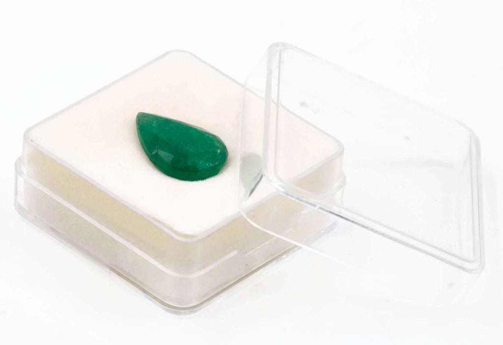 Emerald Pear 16x11mm-Emerald-Planet Gemstones