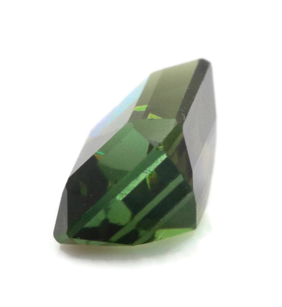 Tourmaline Gemstone Loose Gemstone Faceted Tourmaline Faceted Gemstone DIY Jewelry Tourmaline Green Tourmaline 1.94ct 8x7x4.6mm SKU110150-Tourmaline-Planet Gemstones