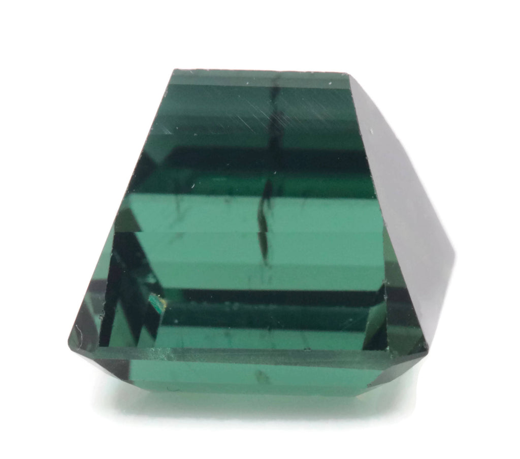 Tourmaline Gemstone Loose Gemstone Faceted Tourmaline Faceted Gemstone DIY Jewelry Tourmaline Green Tourmaline 9.52ct 11x9.8mm sku 110147-Tourmaline-Planet Gemstones