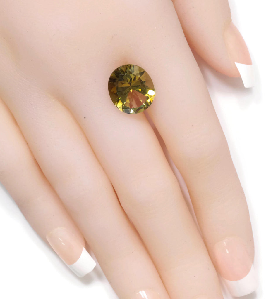 Natural Tourmaline Green Tourmaline DIY Jewelry Supply Tourmaline October birthstone Black Tourmaline Tourmaline 8.04ct 14x12x7.7mm-Tourmaline-Planet Gemstones