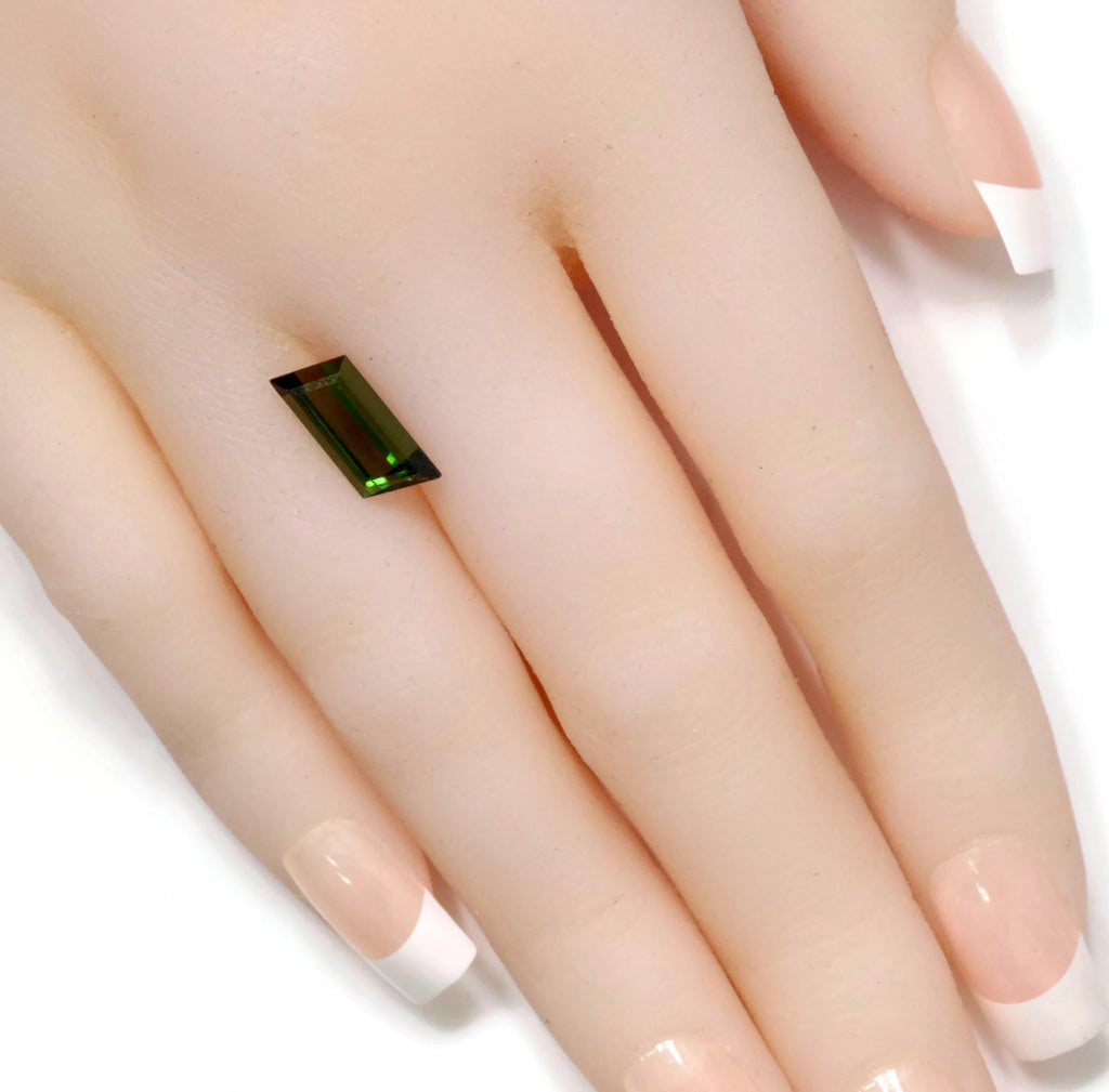 Green Tourmaline 14x6mm-Tourmaline-Planet Gemstones