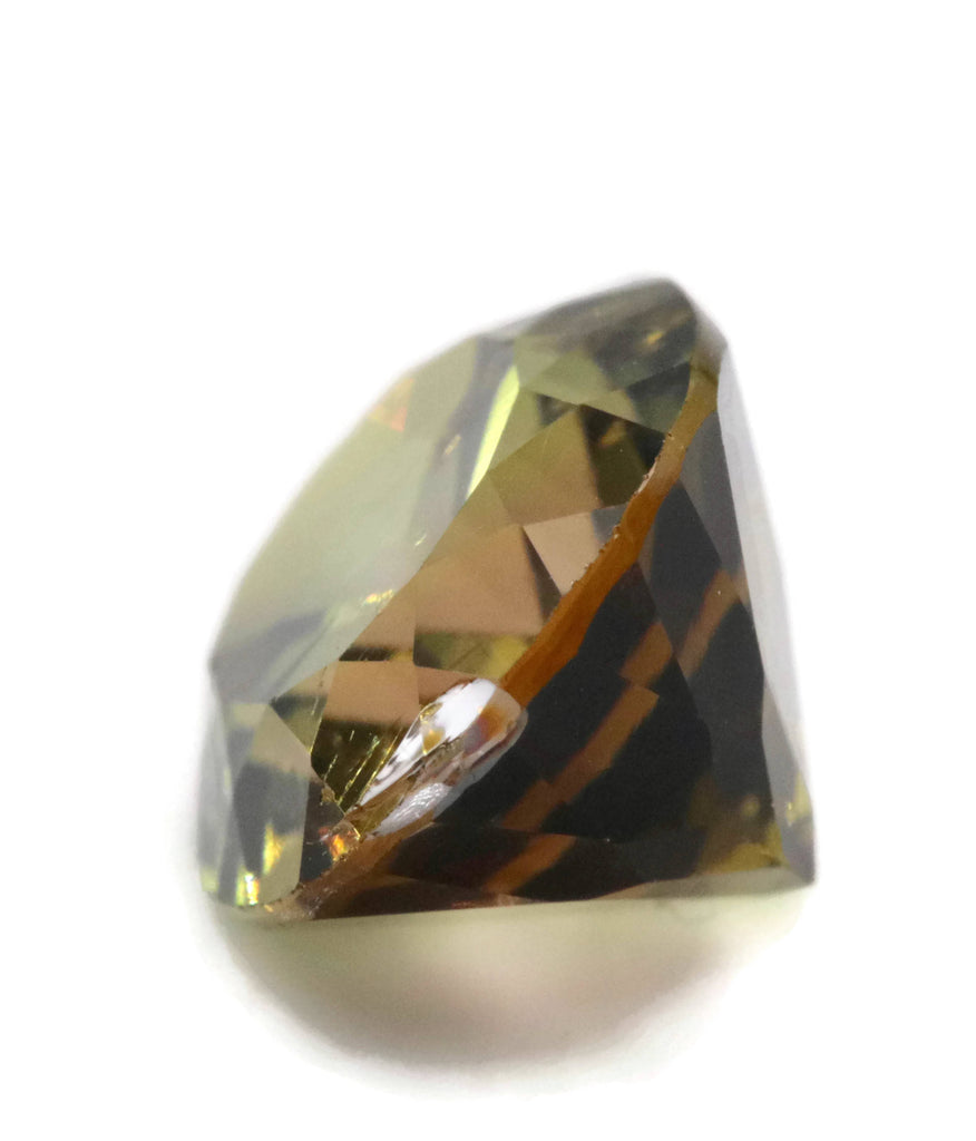 Natural Green Tourmaline Gemstone Black Tourmaline Stone October Birthstone DIY Jewelry Supply Tourmaline Stone 5.24ct 12x9.6x7.7mm-Tourmaline-Planet Gemstones