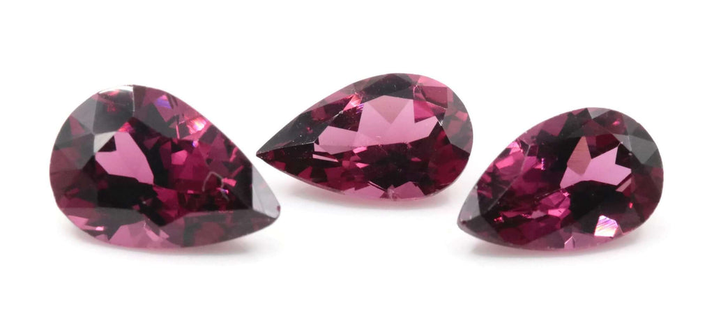 Garnet Purple Garnet Red Garnet Natural Garnet January Birthstone Rhodolite Garnet gemstone Mozambique Garnet 11x7mm 10x6.3mm 5.19ct-Planet Gemstones