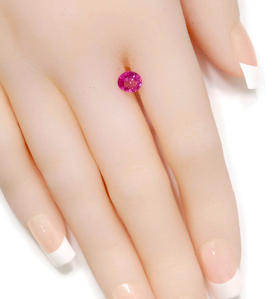 Spinel OV 6.6x6mm 1.12ct SKU:00106663 DIY Jewelry Supplies-Planet Gemstones