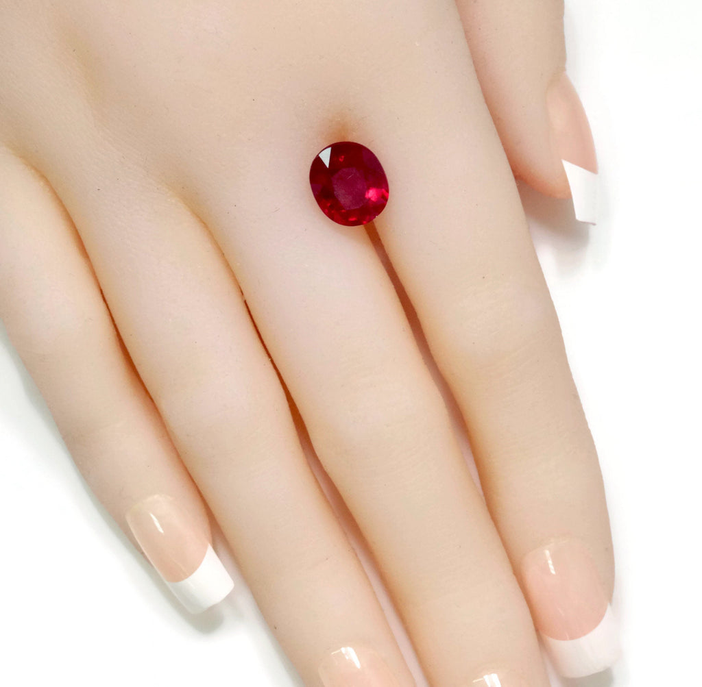 Ruby 11x9mm-Ruby-Planet Gemstones